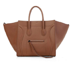Celine Phantom Original Leather Bags Light Brown