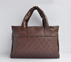 Chanel Coco Cocoon Large Tote Bag A48620 Brown A48620
