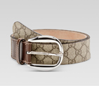 belt with plain buckle