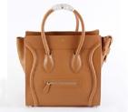 Celine Luggage Bags Medium in Oxhide Light Coffee