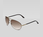 aviator sunglasses with gucci logo on temple