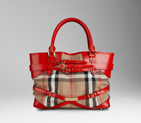 MEDIUM BRIDLE HOUSE CHECK TOTE 38061191