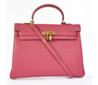 Hermes kelly 35CM Pink togo leather(Gold) HKL35P