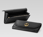 continental wallet with double G detail