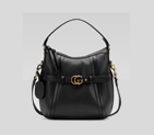 'GG running' medium hobo with leather belt and run