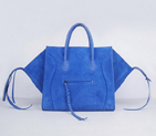 Celine Phantom Bags Suede Leather C6028B Blue