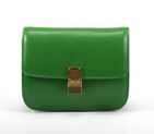 Celine Classic Medium in Box Calfskin Green