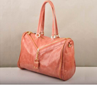 Miu Miu Tote Oil Leather Handbags 90339 Rose 90339