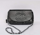 Chanel Sheepskin Leather Shoulder Bags A40033 Black A40033