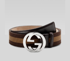 belt with interlocking G buckle
