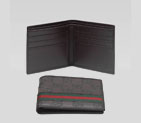 bi-fold wallet with signature web