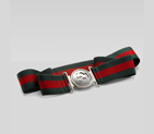 belt with interlocking G buckle