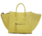 Celine Phantom Original Leather Bags Lemon