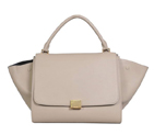 Fashion Celine Trapeze Bags Calf Leather C008 Grey