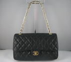 Chanel Black color with Gold chain A1119BG