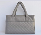 Chanel Coco Cocoon Large Tote Bag A48620 Grey A48620