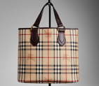 MEDIUM HAYMARKET CHECK TOTE