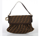 Fendi 8BR436 Big F Coffee
