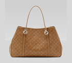 'GG twins' large tote with interlocking G details