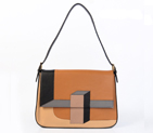 Fendi  '2Jours Elite' leather mixed color handbags