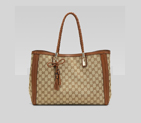 'bella' medium tote with woven leather bow, bamboo