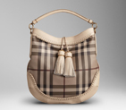 SMALL SMOKED CHECK HOBO 38168121