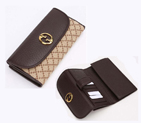 continental wallet with double G detail