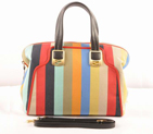 Fendi Fall Winter 2012 Pequin Tote Bag F2545 Black