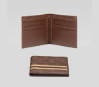 bi-fold wallet with signature web