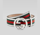 belt with interlocking G buckle