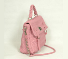 Miu Miu Tote Handbags Quilted Lambskin Leather 8667 Pink