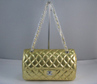 Chanel Gold color with Silver chain A1112GS