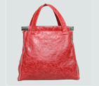 Miu Miu Oil Leather Tote Bags 90281B Red