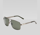 medium rectangle frame sunglasses with gucci logo