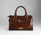 MEDIUM BRIDLE LEATHER BOWLING BAG