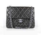 Chanel Fall Winter 2012 Double Flap Bag A50166 Black A50166