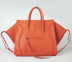 Celine Phantom Bags Sheepskin Leather C6028C Orange