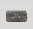 'new pelham' evening bag with horsebit detail, emb