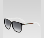 medium square frame sunglasses with G detail and s