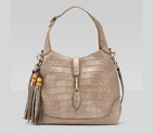 'new jackie' medium shoulder bag with hand stitchi