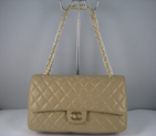 Chanel Apricot color with Gold chain A1119AG