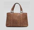 'bamboo bar' medium tote with bamboo detail