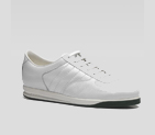 'tennis 84' lace-up sneakers with signature web de