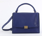 Celine Trapeze Bags in Oxhide Blue