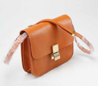 Celine Classic Box Large Flap Bag Orange