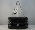 Chanel Black color with Silver chain A1112BS