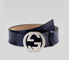 belt with interlocking G buckle