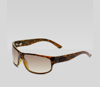small rectangle frame sunglasses with gucci logo a