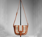 SMALL WOVEN ROPE CROSSBODY BAG
