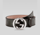 belt with interlocking G buckle